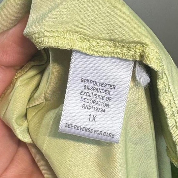 Me world women SZ XL plus SZ butterfly floral nature top blouse fairycore boho - Picture 6 of 6